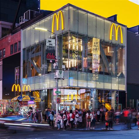 Mcdonalds Flagship Times Square Designed By Landini Associates