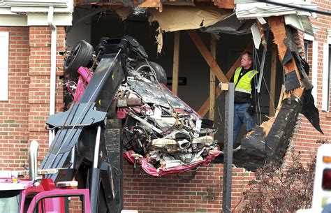 Two Die After Porsche Goes Airborne Crashes Into New Jersey Buildings