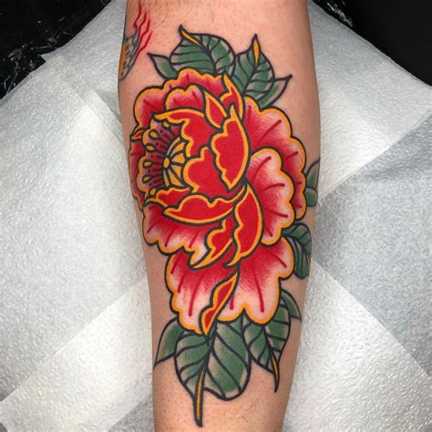 Updated 40 Peony Tattoos That Pop August 2020