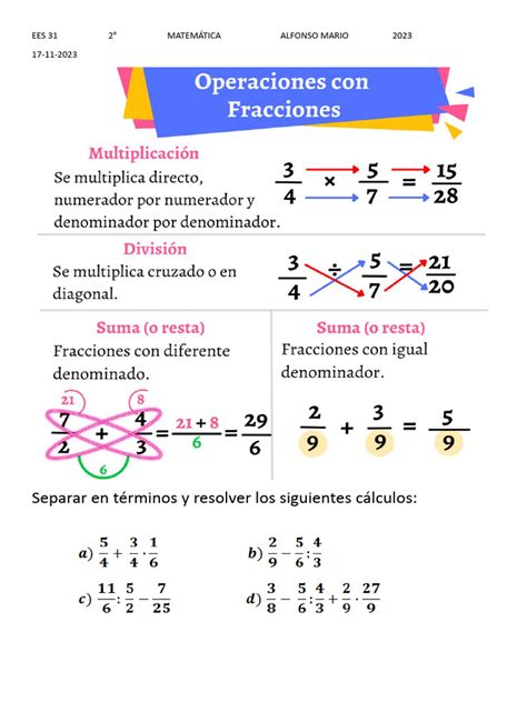 Clase 1° Matematica Pdf
