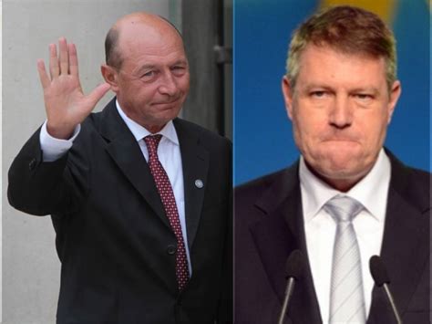 Klaus iohannis, romanian president of german origin. Șase asemănări incredibil de șocante între Băsescu și ...
