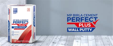 Mp Birla Perfect Plus Wall Putty 40 Kg At Rs 880bag Birla White Wall