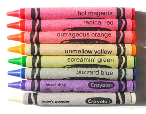 8 Crayola Crayons 3M Bandage themed | Jenny's Crayon Collection
