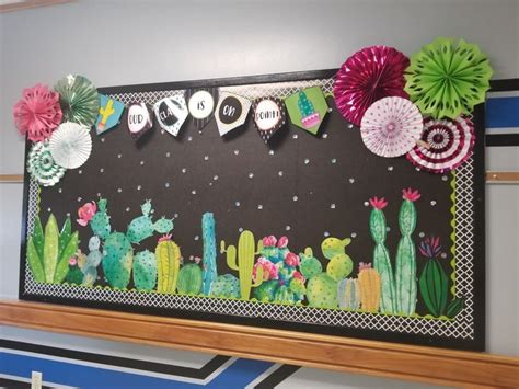 Cactus Bulletin Board Decoraciones Escolares Murales Escolares