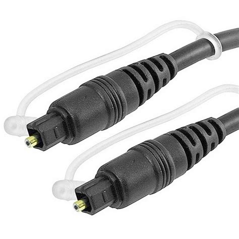 These cables are completely different from any kind of cable most people know since they do not make use of a conductive metal such as copper. Toslink Digital Optical Audio Cable 3m - Cable Óptico