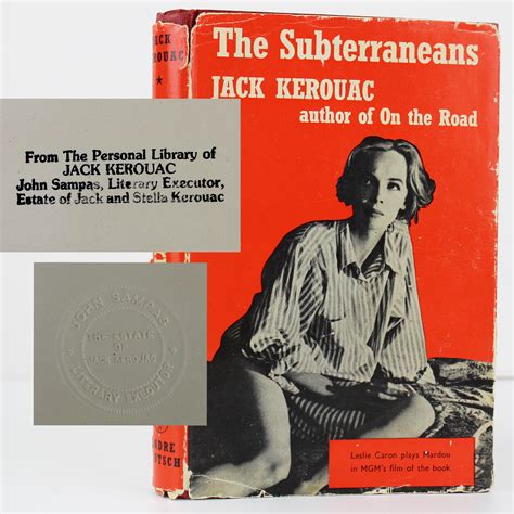 Lot Jack Kerouacs Personal Copy Of The Subterraneans