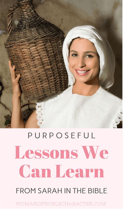 8 Purposeful Lessons We Can Learn From Sarah In The Bible Artofit