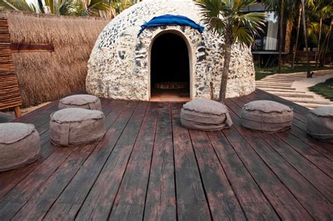 In Our Traditional Temazcal Or Mexican Sweat Lodge You Will