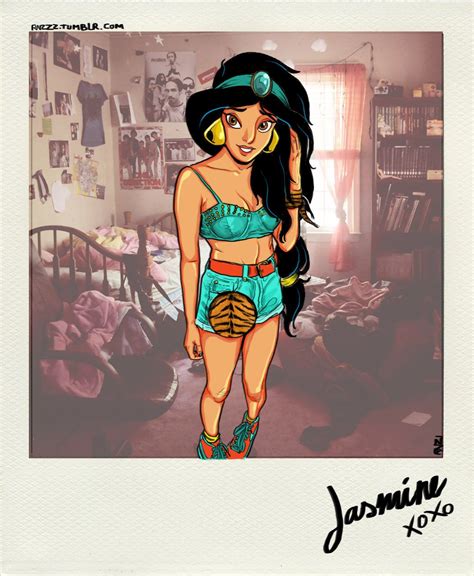 Disney Princess Hipster Jasmine By Rnzzz On Deviantart Hipster Disney