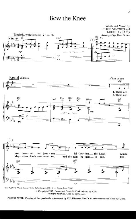 Bow The Knee Satb By Chris Machenfettke