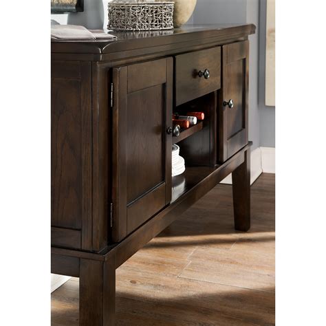 Signature Design By Ashley Haddigan D596 60 Dining Room Server W Fully
