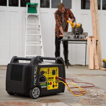 Was kostet der champion dual fuel 3500w stromerzeuger zurzeit? Champion 3500 Watt Dual Fuel RV Ready Portable Inverter ...