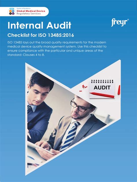 Mdv Internal Audit Checklist For Iso 134852016 Pdf