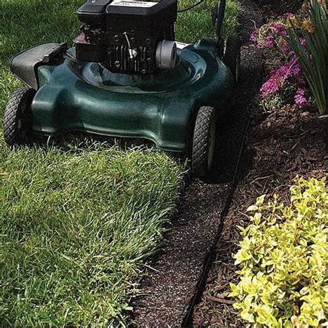 Flexible construction for any design need. Red Rubber Mulch Edge Border | Home Landscaping Supplies ...