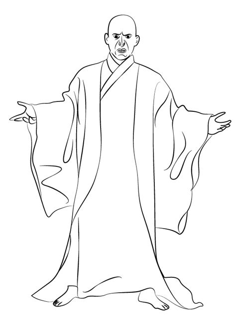 Lord Voldemort coloring pages - Coloring pages