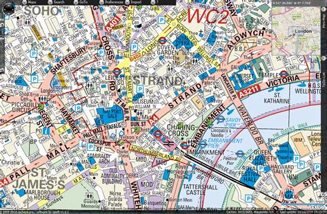 London Map Wallpaper