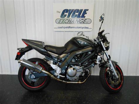 The 2008 suzuki sv650 accommodated me in a more upright riding position than on the sf model and this allowed for a better feel of the bike. Gray Suzuki SV for Sale / Find or Sell Motorcycles ...