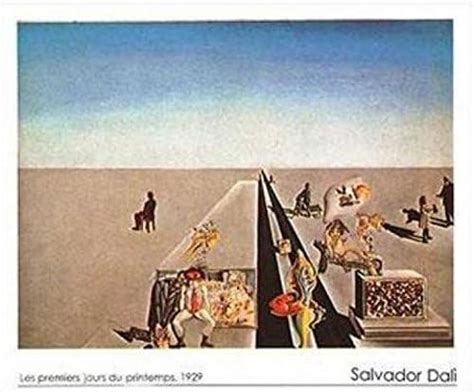 1art1 Salvador Dali Poster Art Print The First Days Of