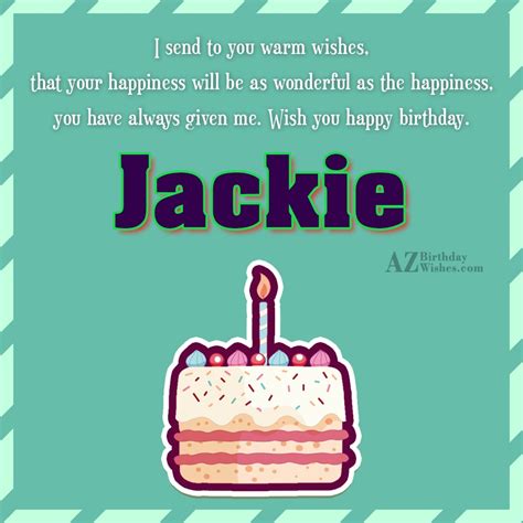 Happy Birthday Jackie Images Happy Birthday Jackie Images Cake