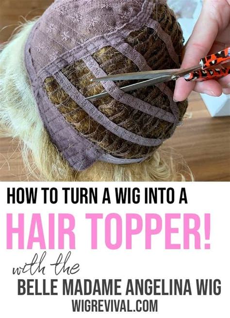 How To Turn A Wig Into A Hair Topper Wig Revival