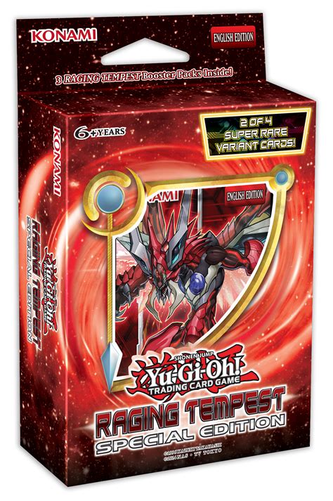 Yu Gi Oh Tcg Raging Tempest Special Edition Go Gts