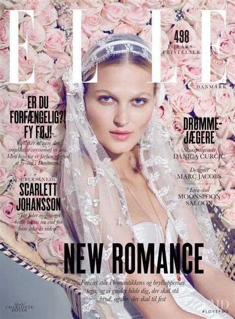 Covers Of Elle Denmark With Charlotte Hoyer 000 2014 Magazines The