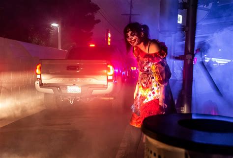 Haunted car wash brings scares — and suds — to huntington beach