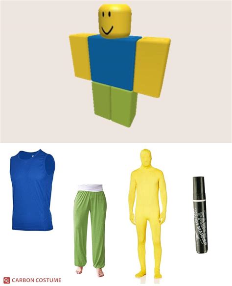 Noob From Roblox Costume Carbon Costume Diy Dress Up Guides For