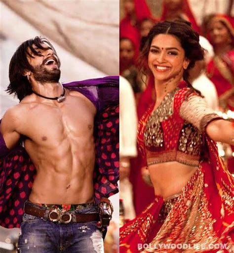 Ram Leela New Stills Deepika Padukones Red Ghagra Ranveer Singhs Hot Abs Bollywood News