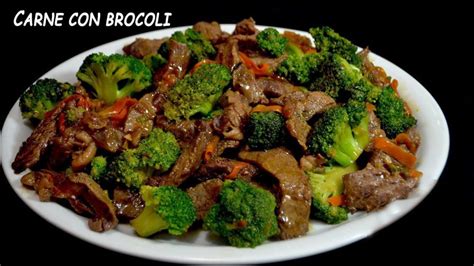 Cómo Hacer Carne Con Brocoli Tipo Comida China Hogarideal