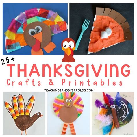 25 Fun Thanksgiving Craft Ideas For Preschoolers