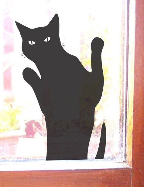 Cat Wants In Black Cat Wall Or Window Sticker Decal By Jolyonyates £21