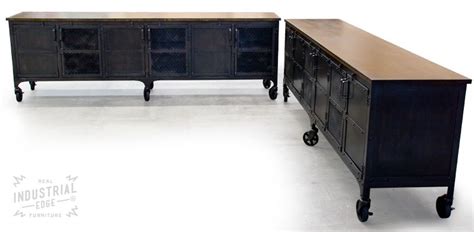 Check spelling or type a new query. Hand Crafted Custom 9' Industrial Rolling Media Cabinet ...