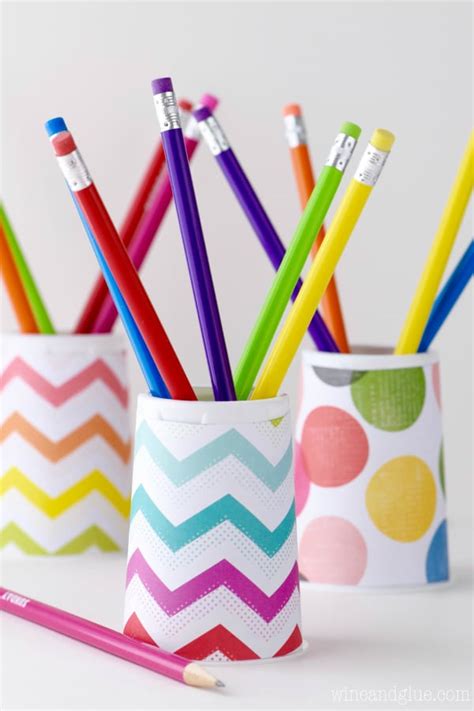 12 Fun Diy Pencil Holders And Cups For Kids Shelterness