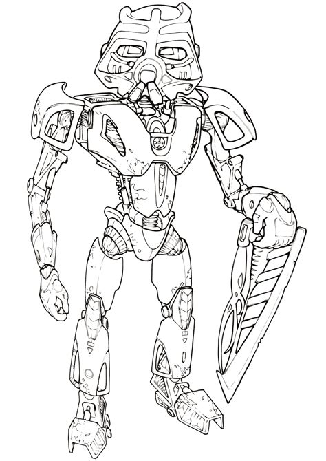 It is the replacement theme for the bionicle line, and borrows certain aspects of its predecessor. LEGO Bionicle coloring pages | Coloring pages to download ...