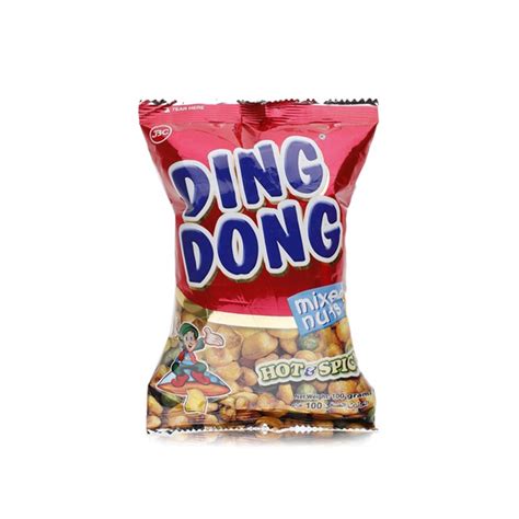 ding dong mix nuts hot and spicy 100g spinneys uae