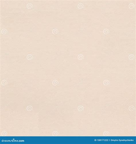 Light Beige Tone Water Color Paper Texture Seamless Square Back Stock
