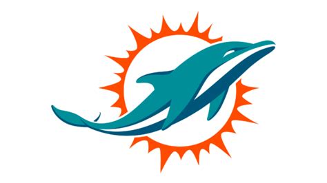 Miami Dolphins Logo Logo Zeichen Emblem Symbol Geschichte Und