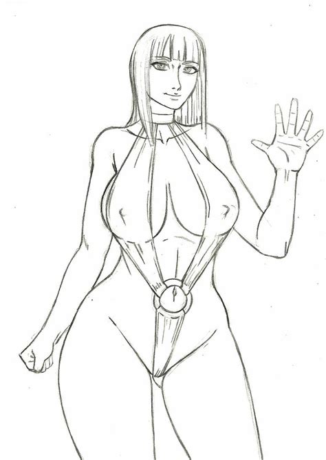 Nico Robin Sketch By Fafnir The Dragon Hentai Foundry