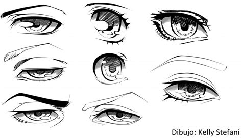 Dibujar Ojos Anime Paso A Paso Ilustraideas Drawing Eyes Guy