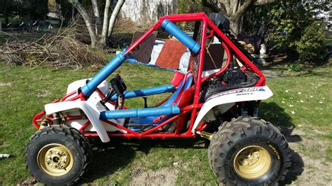 The first generation honda odyssey can be identified by the yellow body with the black roll bar and no front bumper. 1985 Honda Odyssey ATV FL350 For Sale in Cape Cod, MA