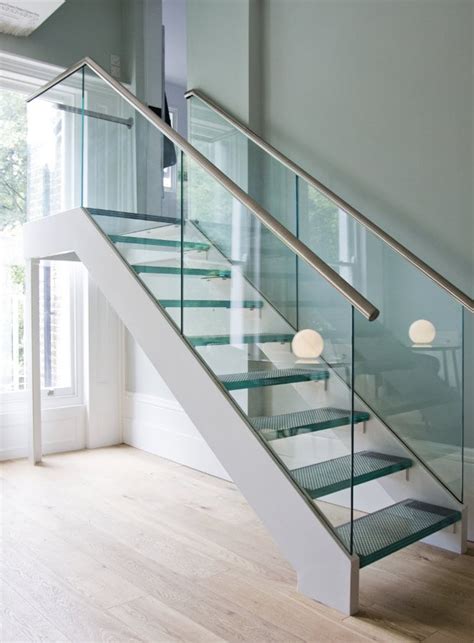 Frameless Glass Balustrade With Stainless Steel Channel Handrail Sydney Aluminium Windows