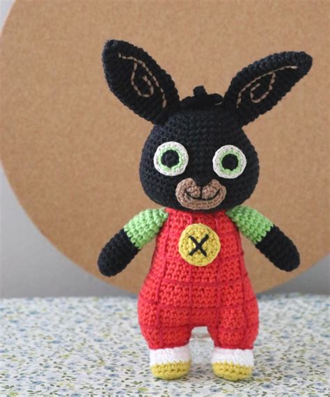 Bing Bunny Crochet Amigurumi Pdf Pattern In English Etsy Ireland