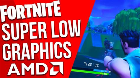 No problem, in this post i will show you how to increase fps, fix lag and stutter in season 7 please note: FORTNITE - SUPER LOW GRAPHICS ON AMD RUN FORTNITE ON LOW ...