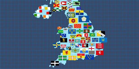 Every Uk Countys Flag In One Map Indy100 Indy100