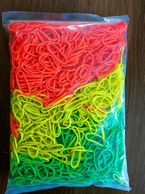 Multicolor Semi Nylon Rubber Band Packaging Size 500g At Rs 220 Kilogram In Ahmedabad