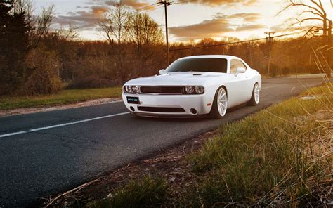 White Muscle Car Hd Cars 4k Wallpapers Images Backgrounds Photos