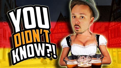 15 Things You Didnt Know About Germany 🍺 Get Germanized Youtube