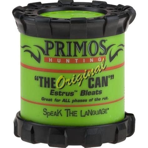 Primos The Original Can With True Grip Estrus Bleat Deer Buck Game Call