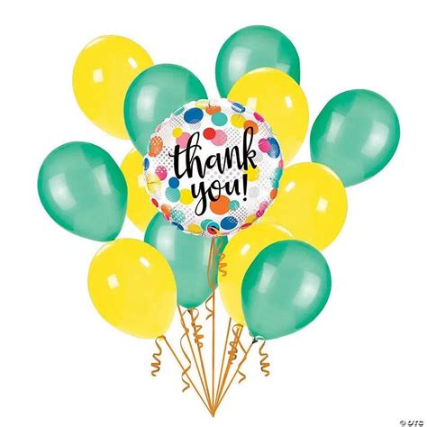 Classic Thank You Bouquet Party Balloons By Q